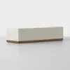 Essential Modular Sofa - 3 Seat / Ivory / Walnut - 3
