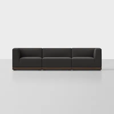 Carbon / Espresso / 3 Seat