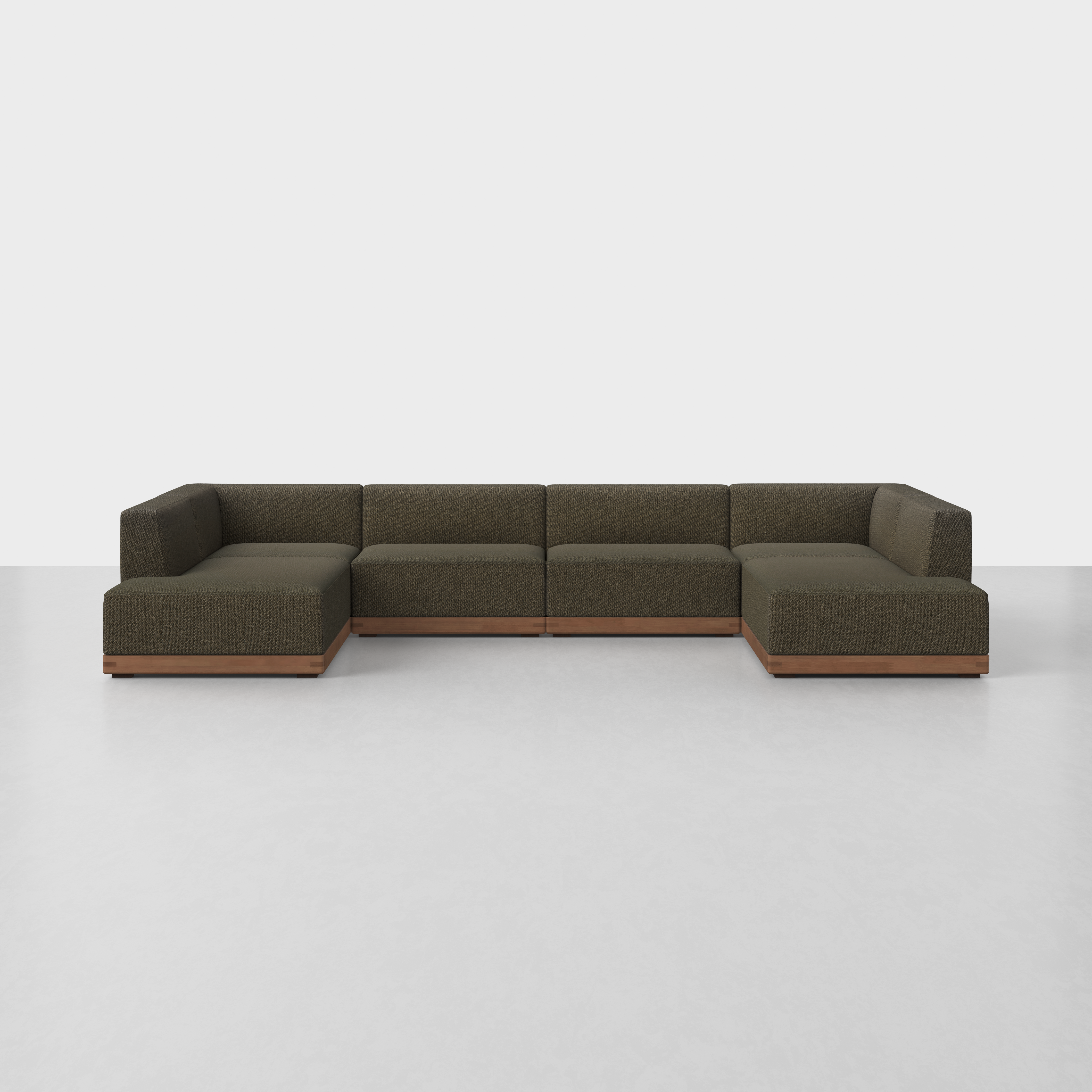 Dark Olive / Walnut