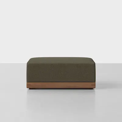 Dark Olive / Walnut / Ottoman