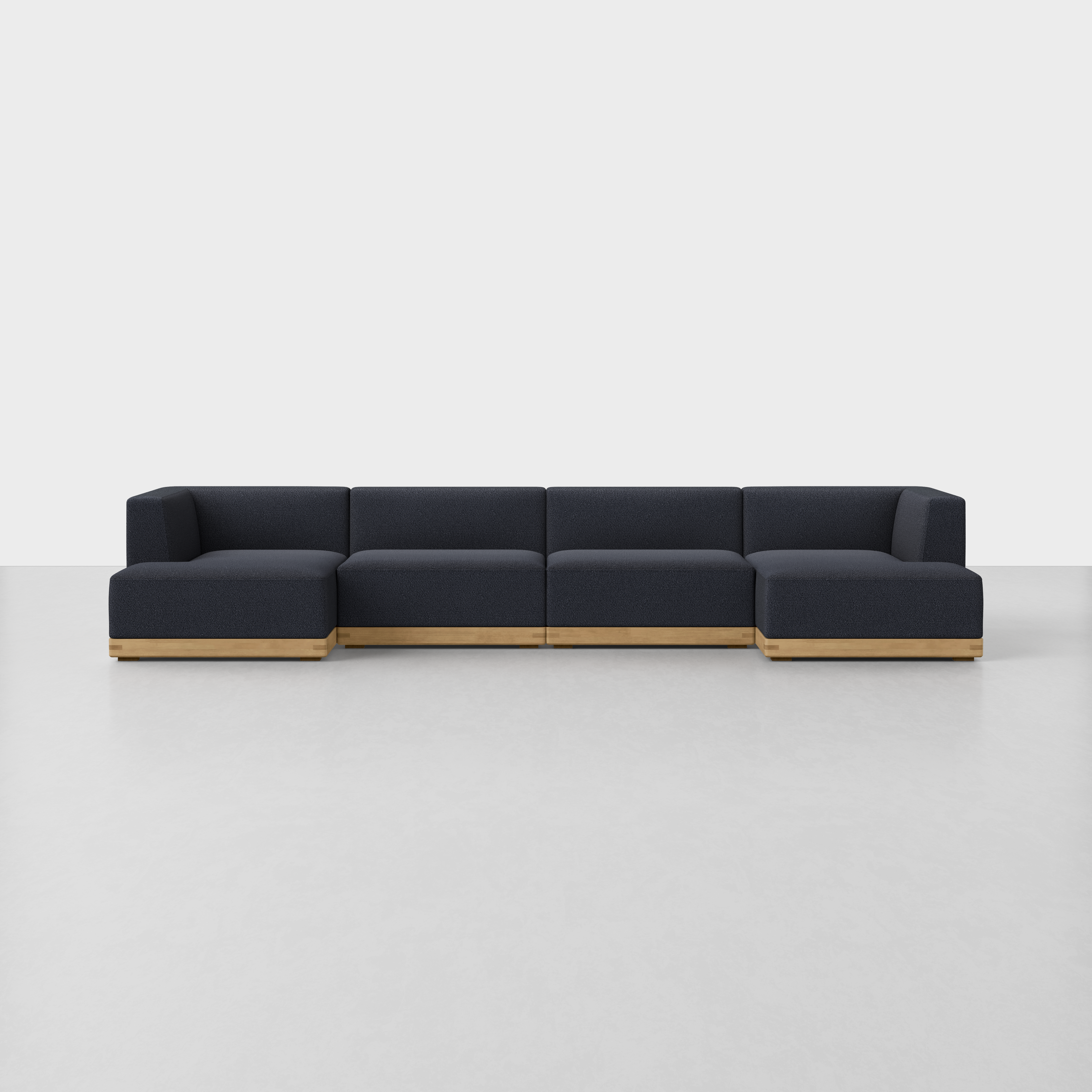 Dark Navy / Oak