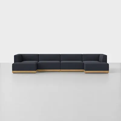 Dark Navy / Oak