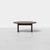 Pillar Coffee Table - Round / Espresso - 1