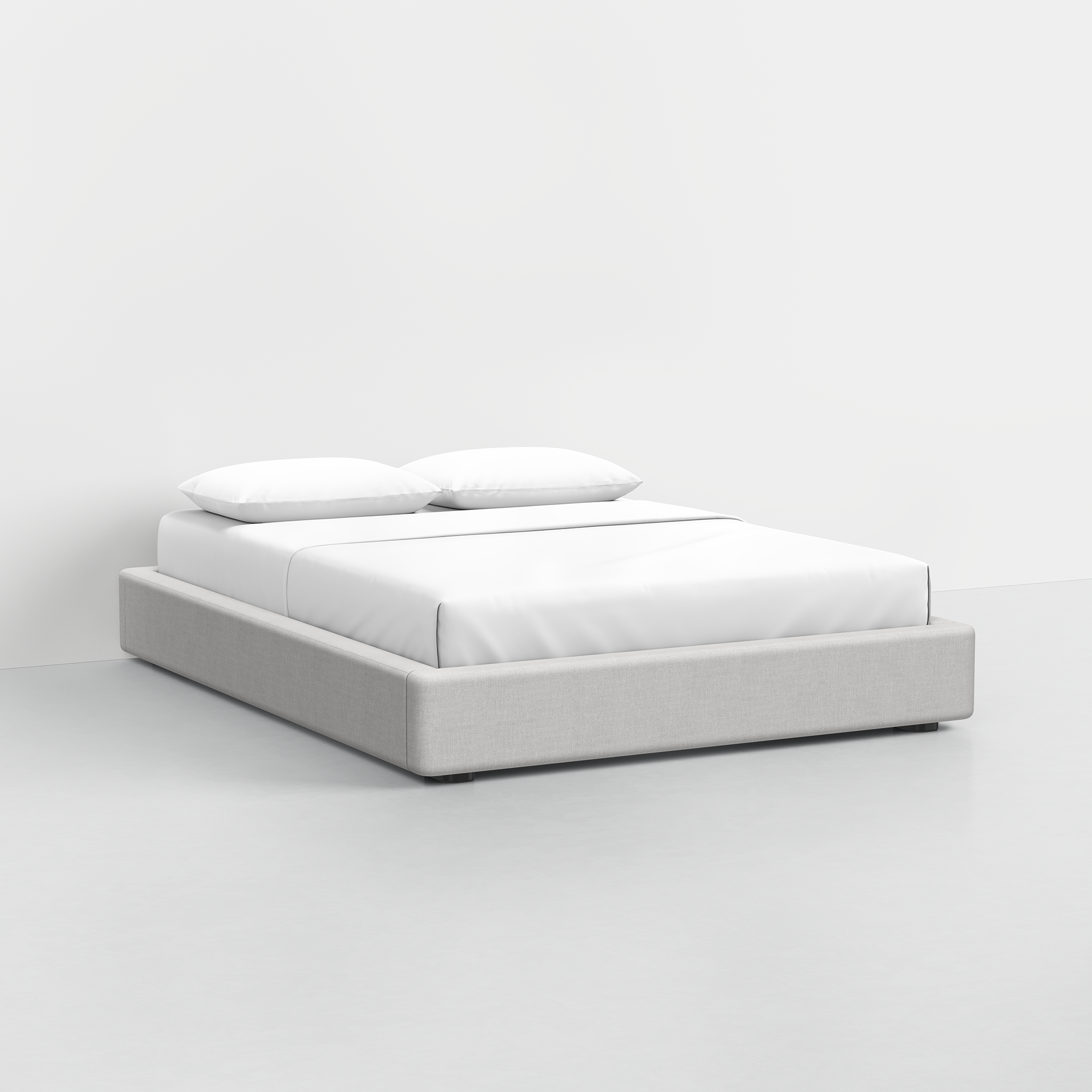 Queen / Light Grey / Frame