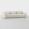 Signature Modular Sofa - 3 Seat / Ivory - 2