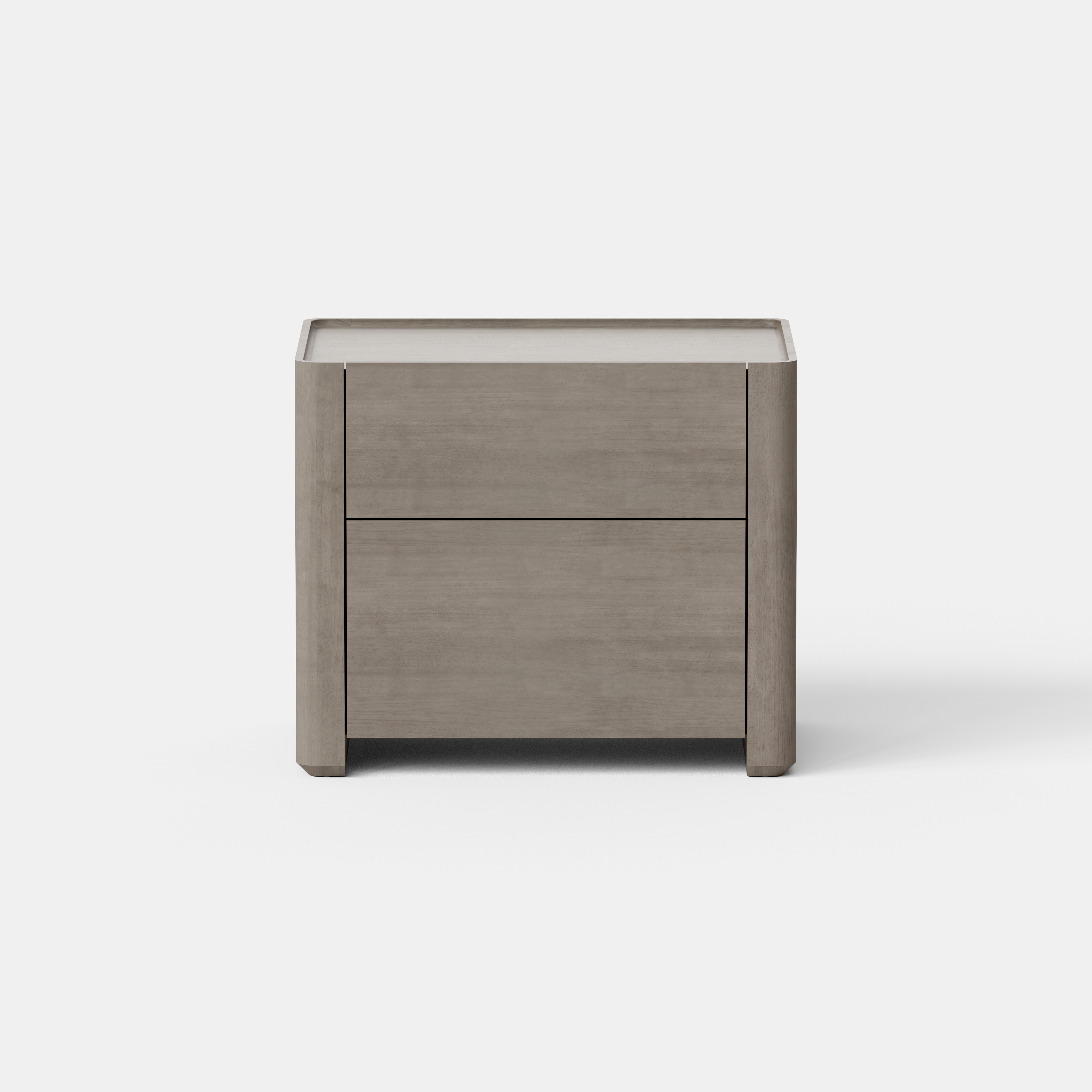 Grey / Individual / 2 Drawer