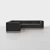 Essential Corner Sectional - Carbon / Grey - 1