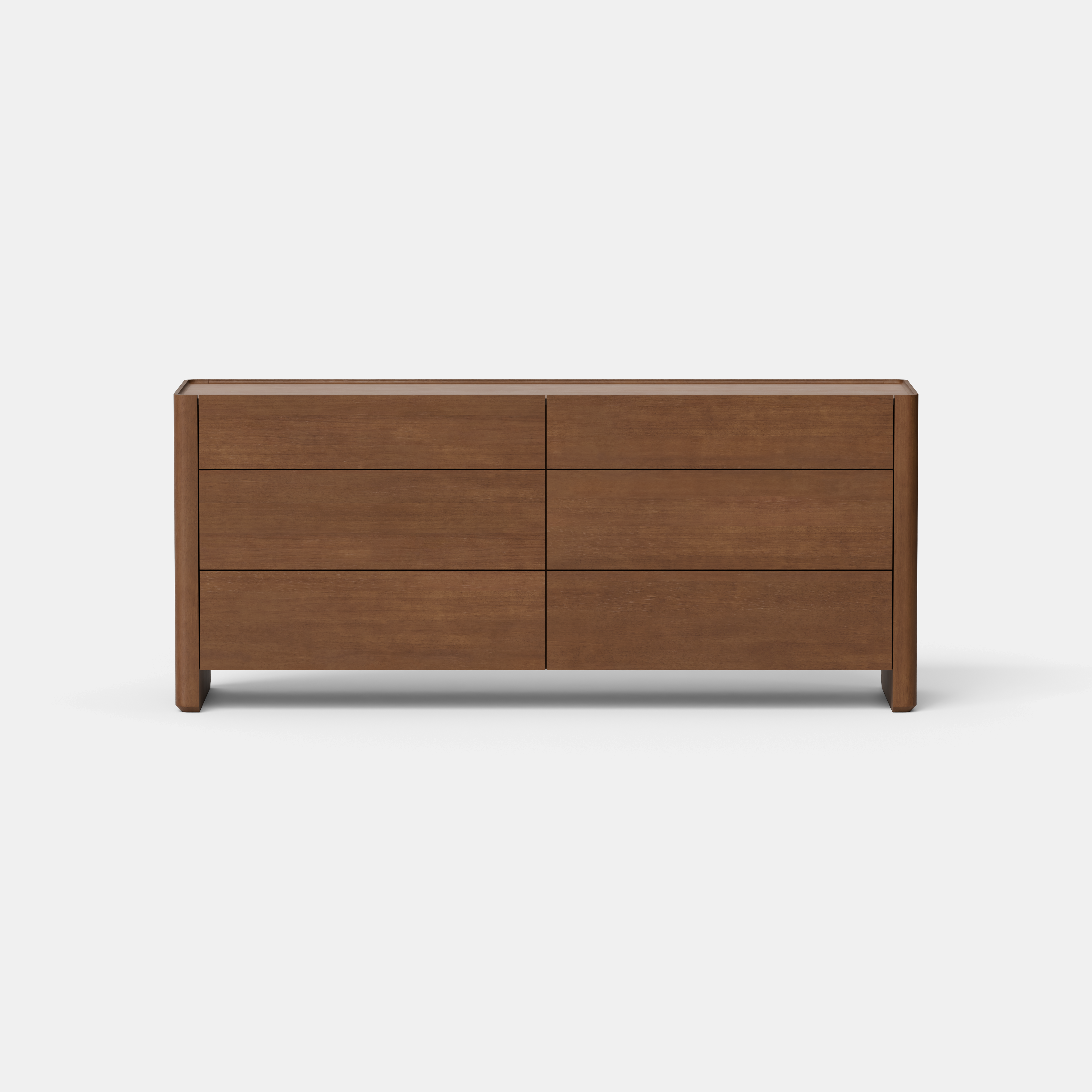 Essential Dresser in Walnut 6-Drawer