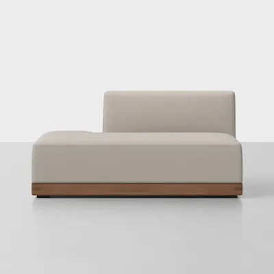 Natural / Walnut / Left Arm Island