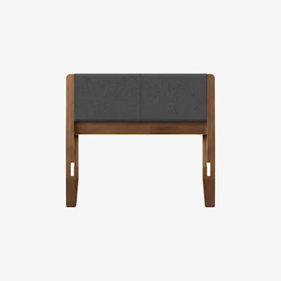 Twin / Heathered Charcoal / Walnut