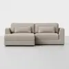 Signature Storage Sectional (2 Seat / Natural) - Front