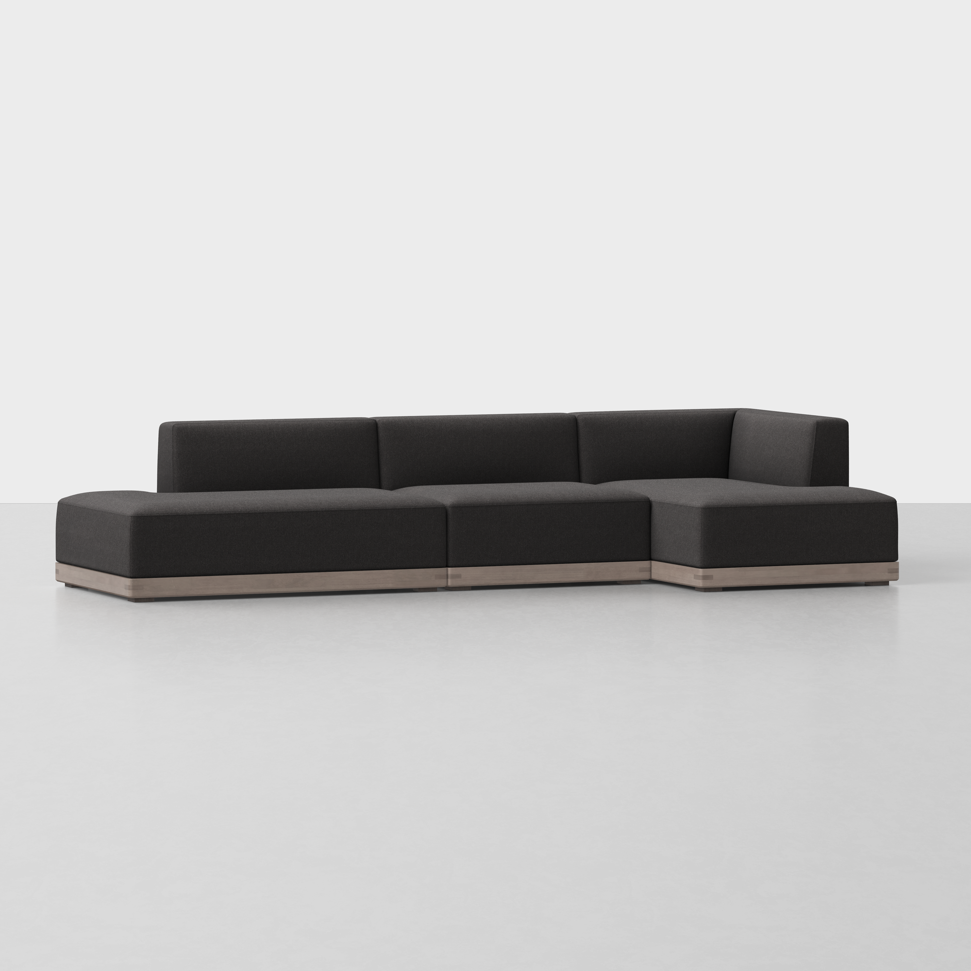 Carbon / Grey / Right Arm Chaise