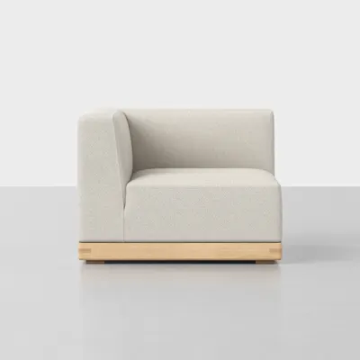 Ivory / Natural / Corner