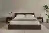 Linen Foundational Bedding Set (White) Editorial