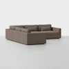 Signature Corner Sectional - Mocha - 1