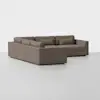 Signature Corner Sectional - Mocha - 2