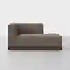 Essential Sectional Module (Right Arm Chaise / Mocha / Espresso) - Side