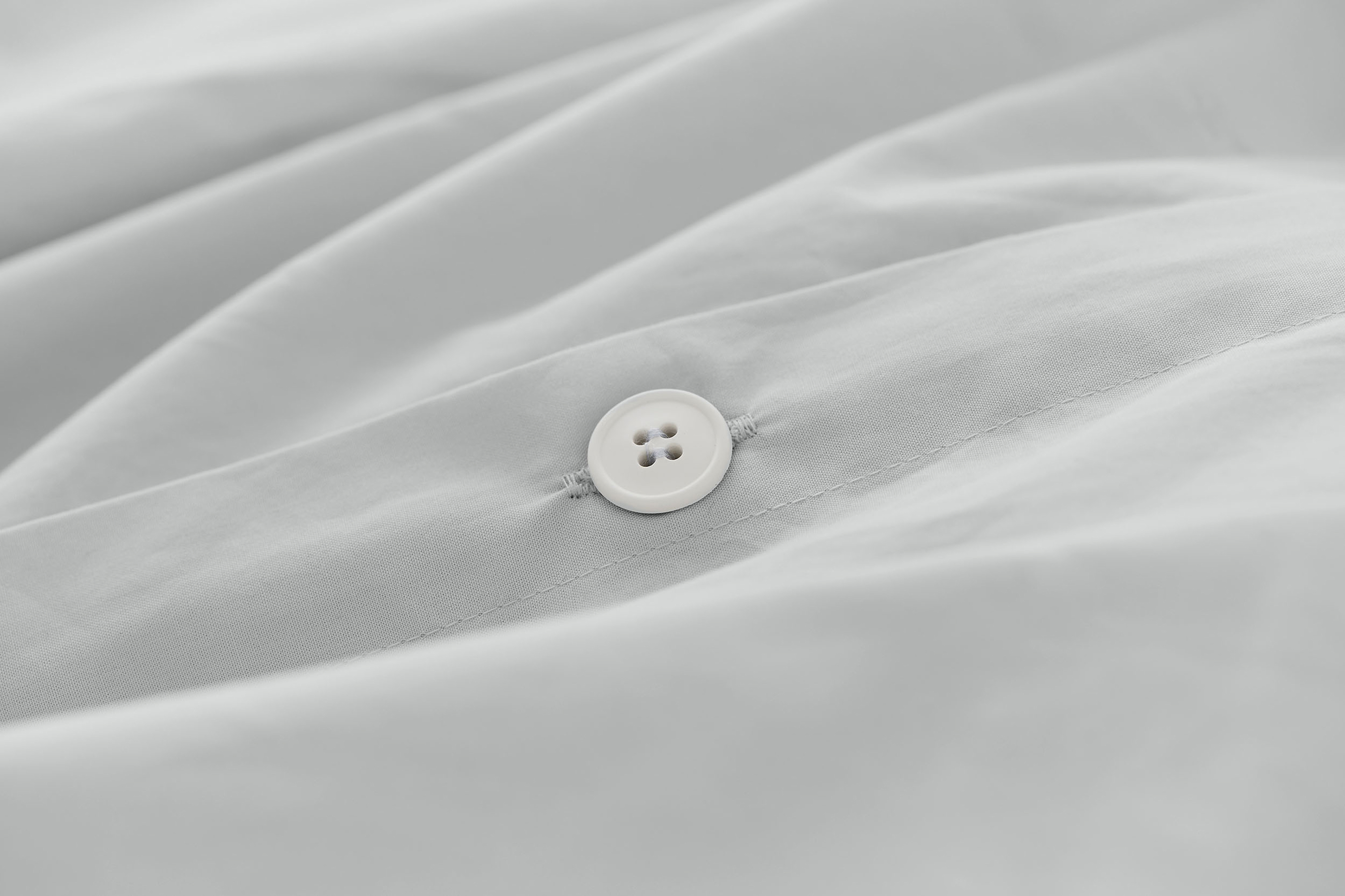 Thuma Cotton Percale Duvet Cover - Thumbnail 3