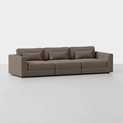 Mocha / 3 Seat
