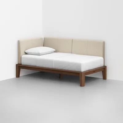Heathered Oatmeal / Walnut