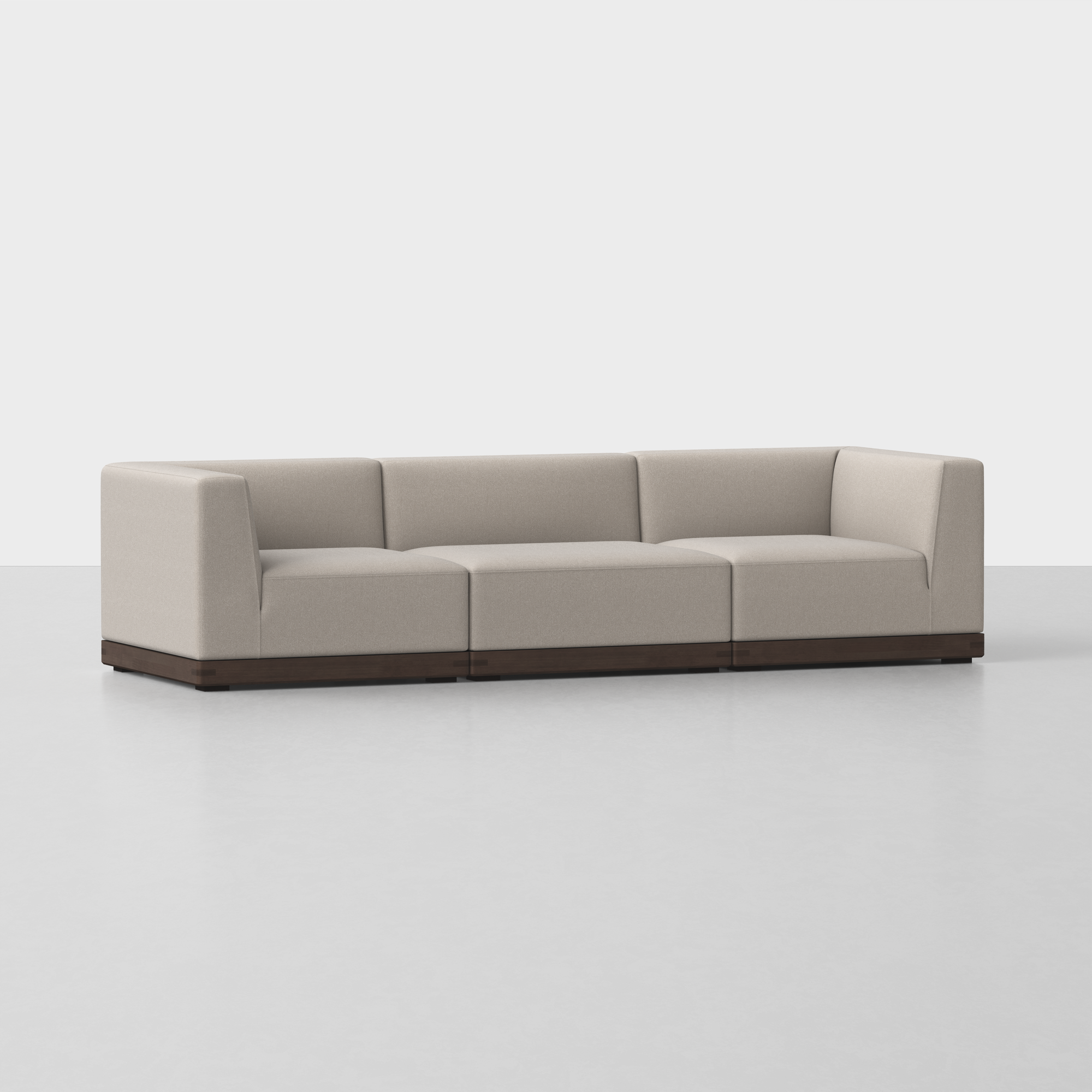Natural / Espresso / 3 Seat