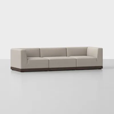 Natural / Espresso / 3 Seat