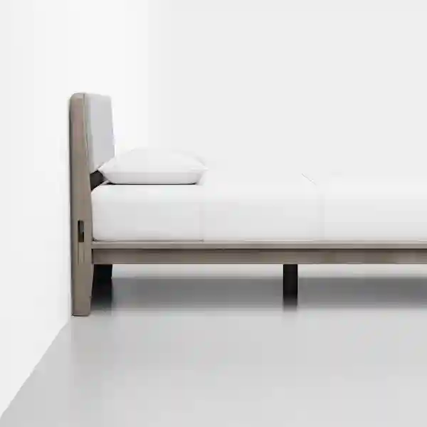 Grey Twin Classic Headboard Classic Headboard with Cushion - Upgrades ...