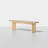 Pillar Bench (Natural / 60 in / Natural) - Angled