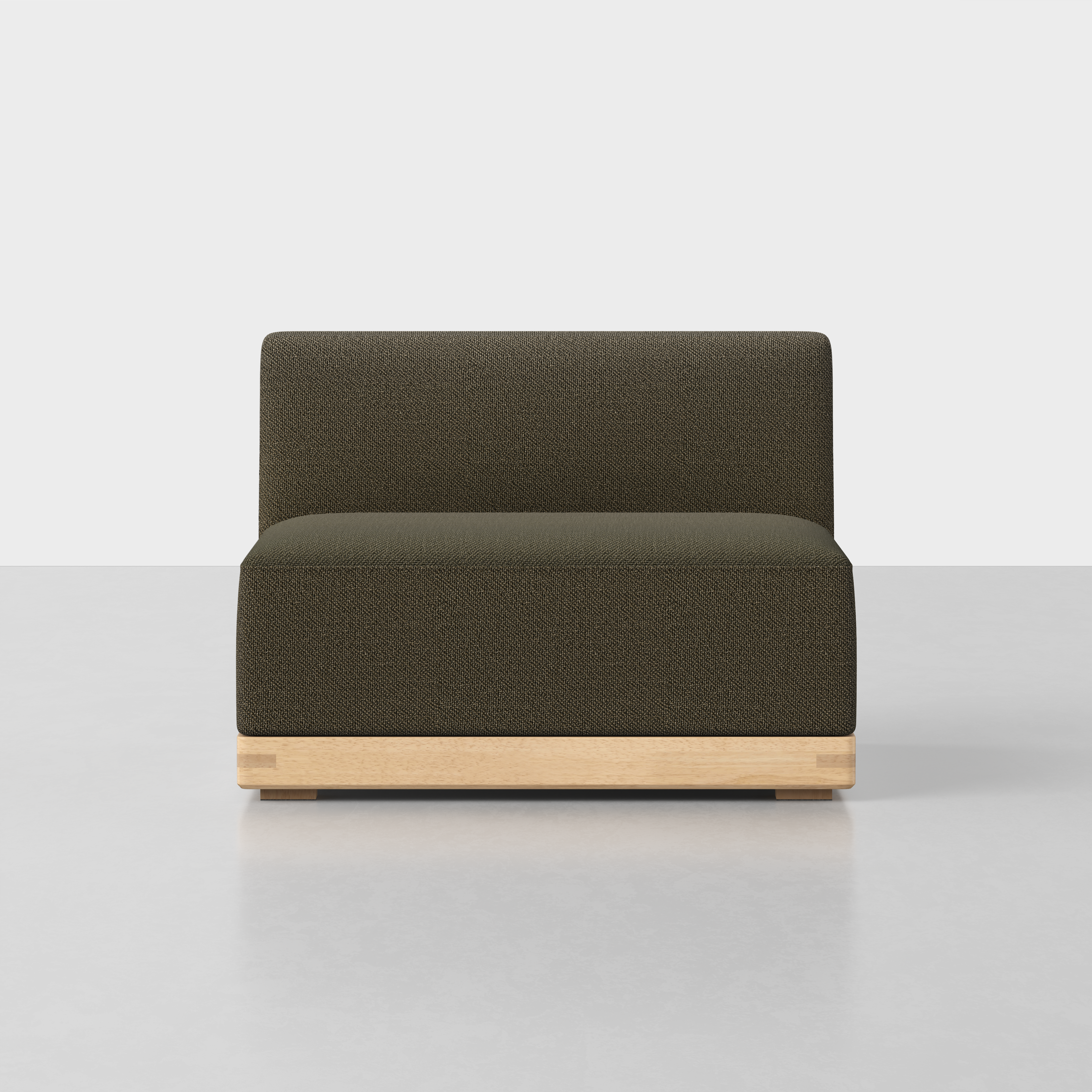 Dark Olive / Natural / Armless