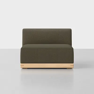 Dark Olive / Natural / Armless