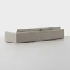 Signature Storage Sectional (4 Seat / Natural) - Back Angled