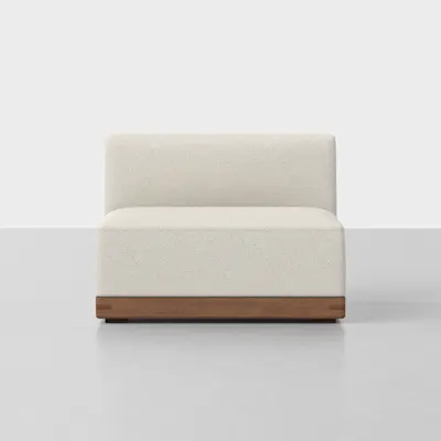 Ivory / Walnut / Armless