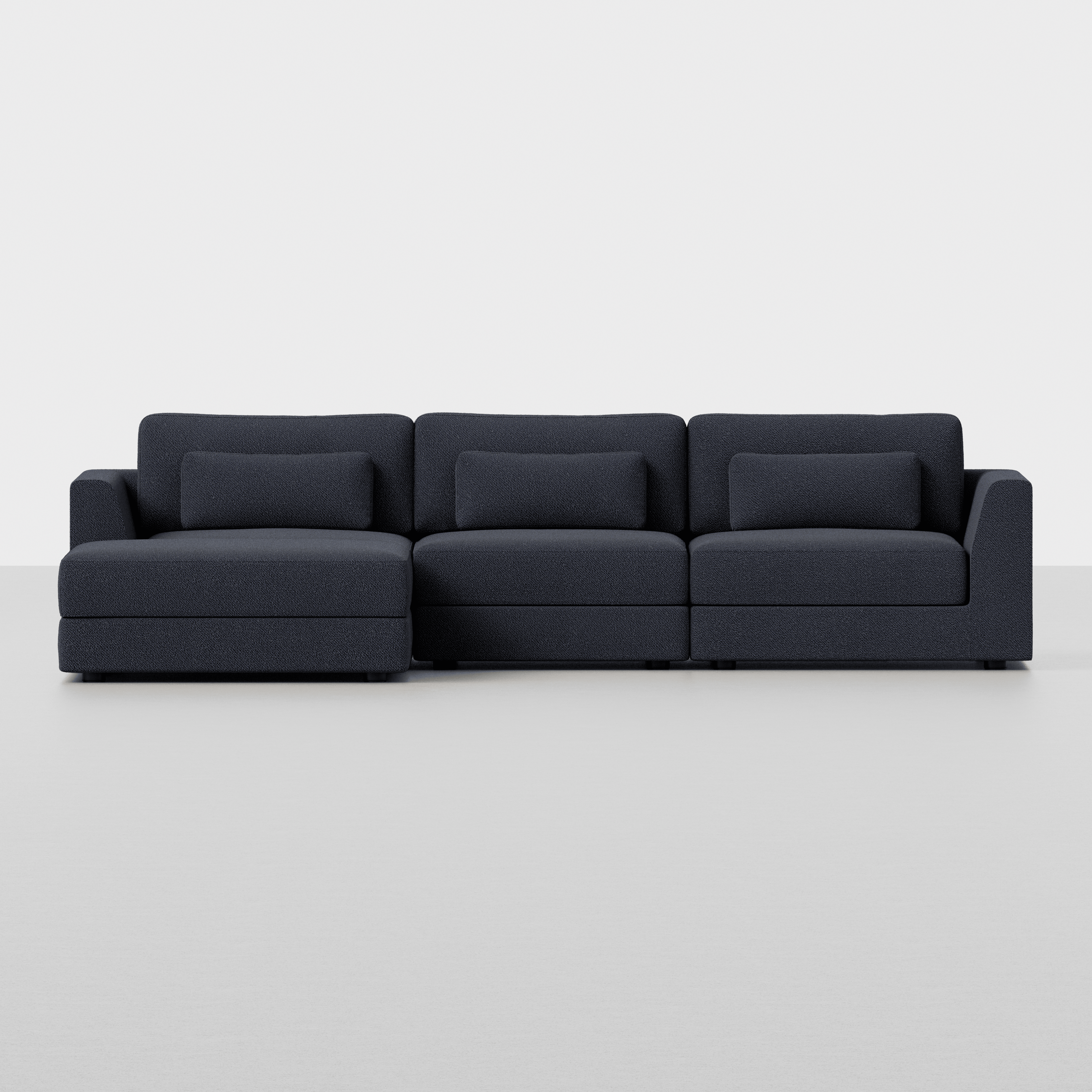 Dark Navy / 3 Seat + Ottoman