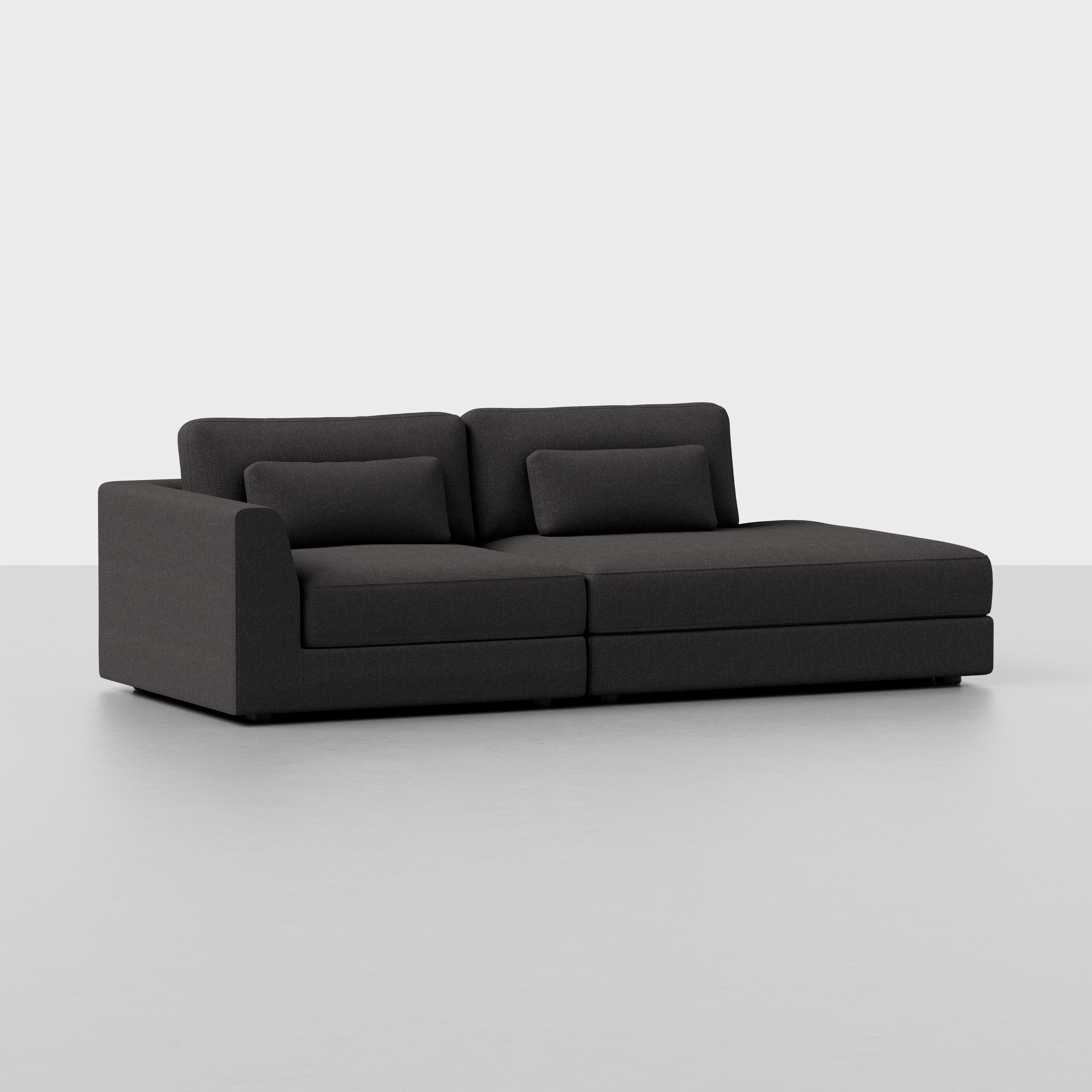 Carbon / 2 Seat Right Arm Island