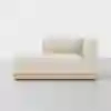 Essential Sectional Module (Left Arm Chaise / Ivory / Natural) - Side