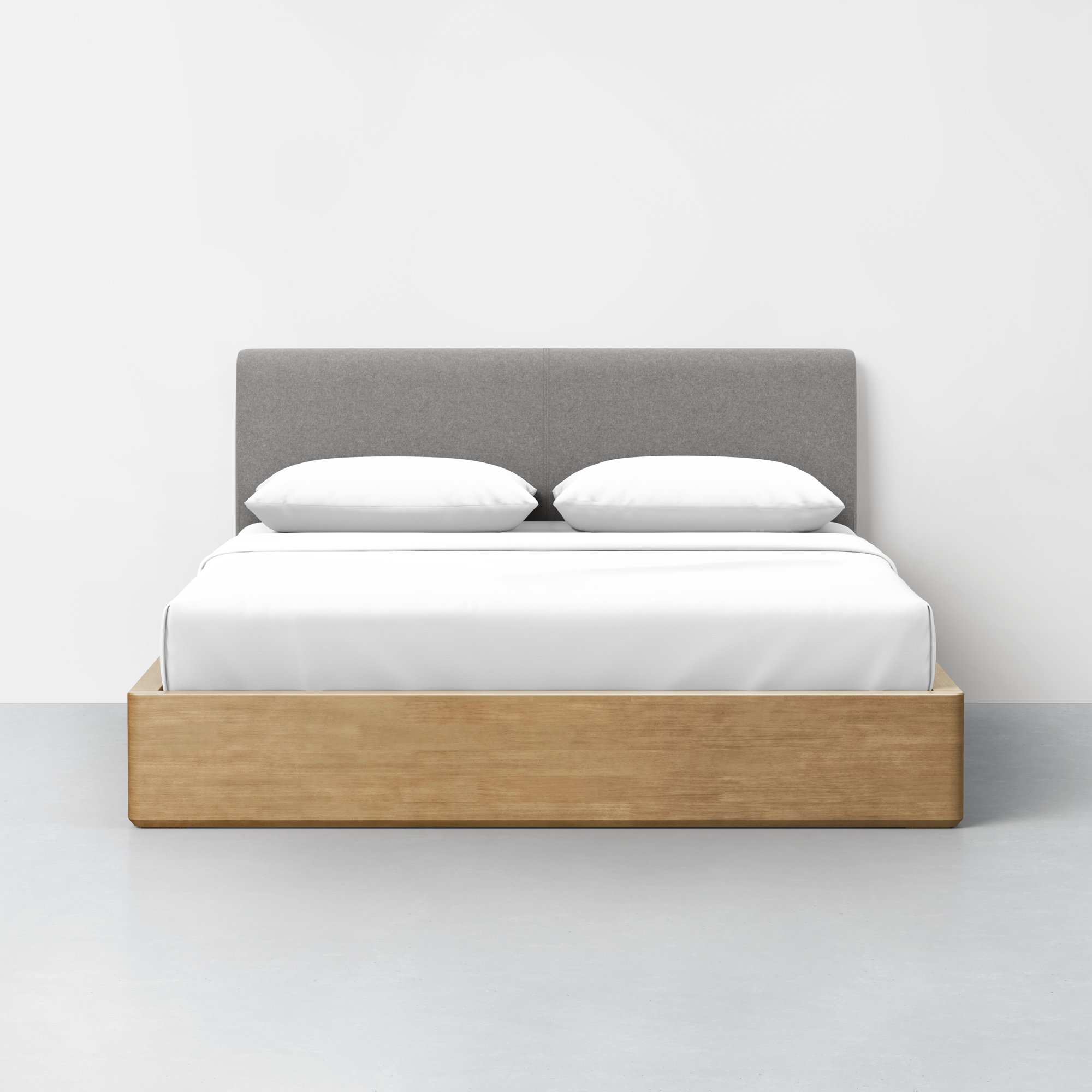 King / Heathered Grey / Oak
