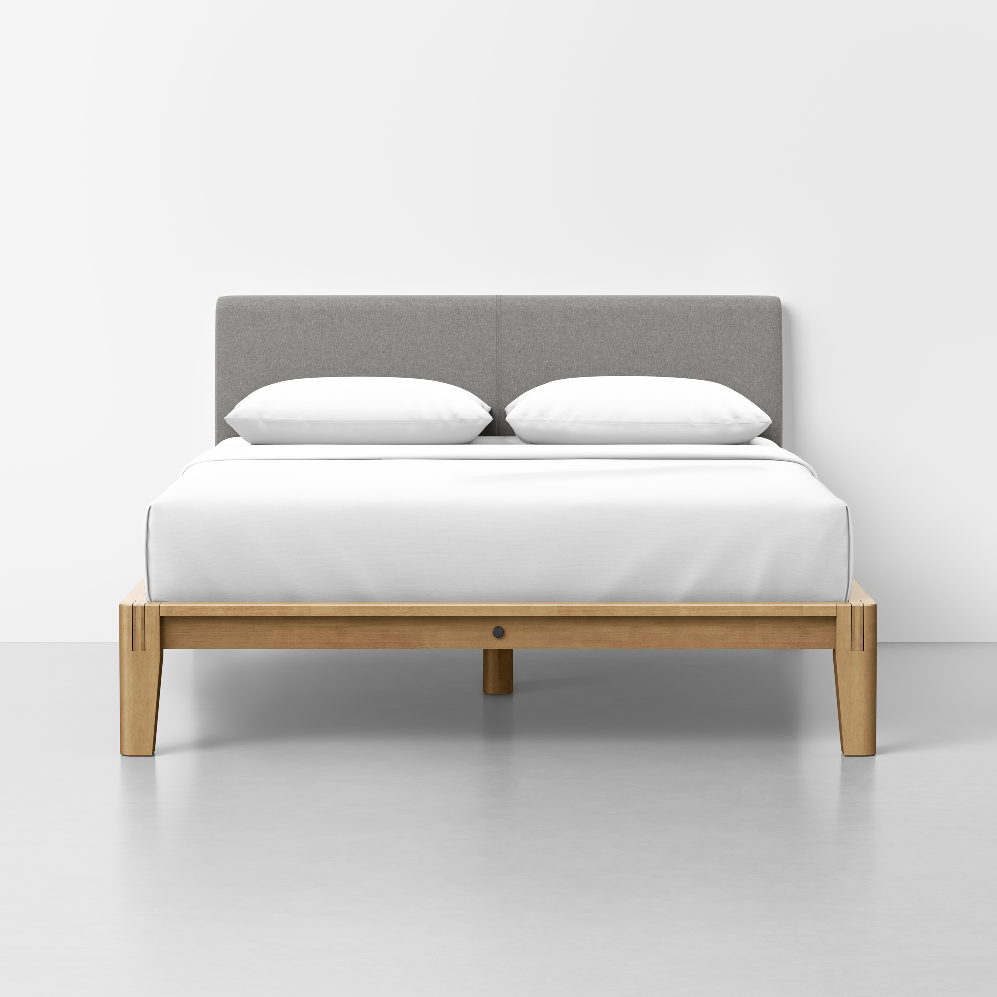 Queen / Heathered Grey / Oak