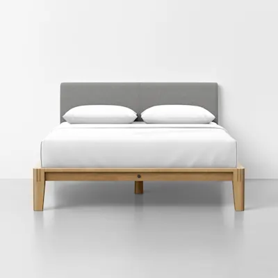 Queen / Heathered Grey / Oak