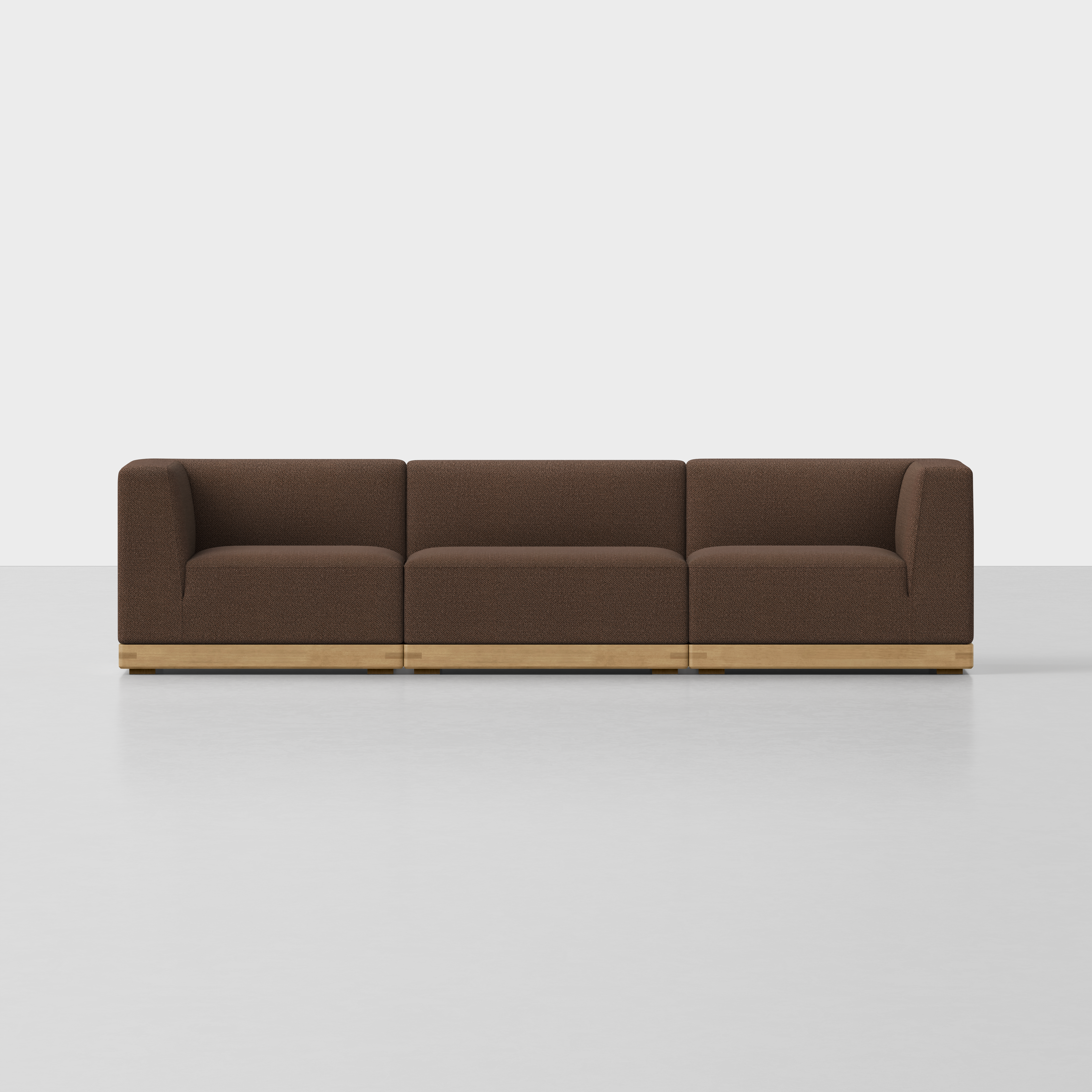 Tobacco / Oak / 3 Seat