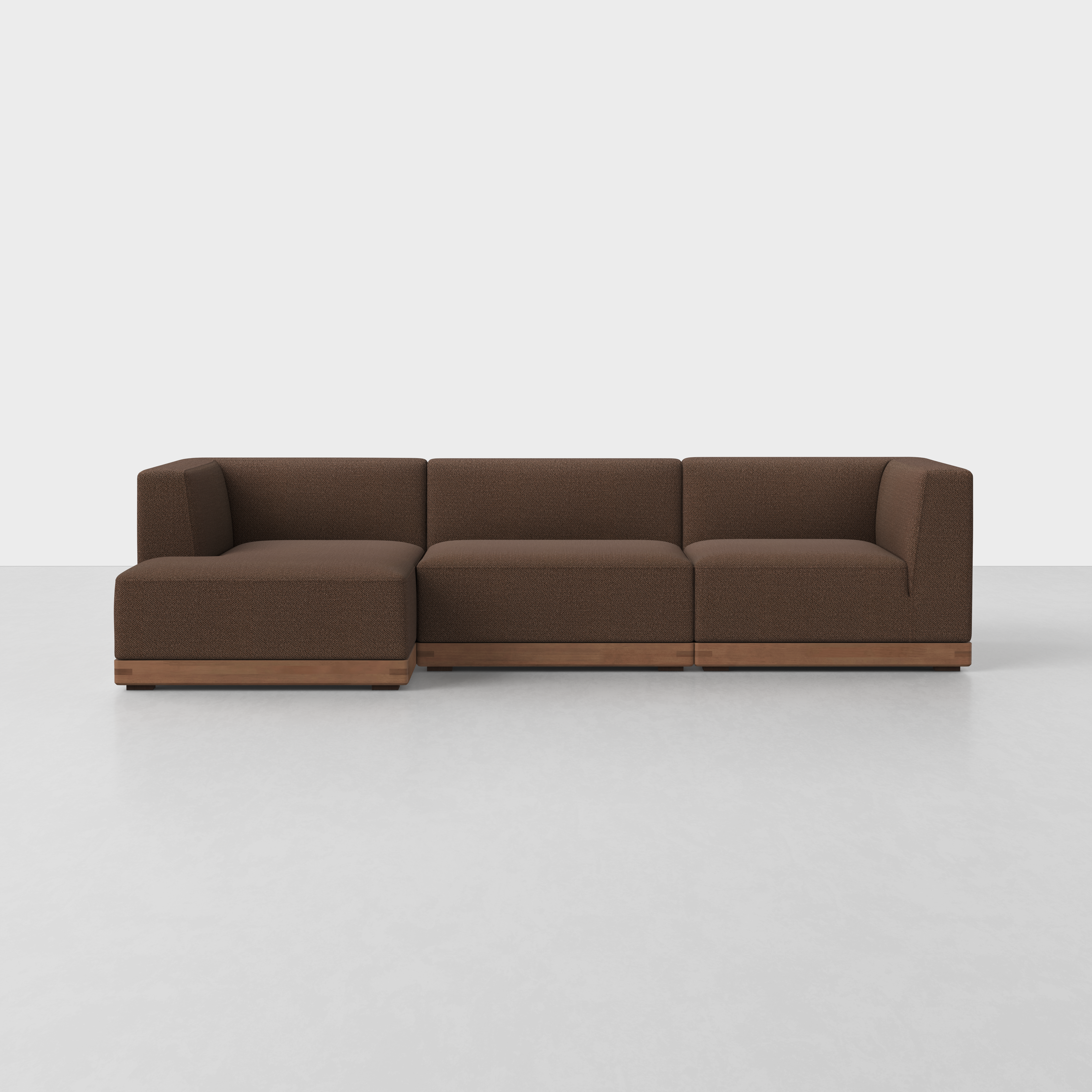 Tobacco / Walnut / Left Arm Chaise