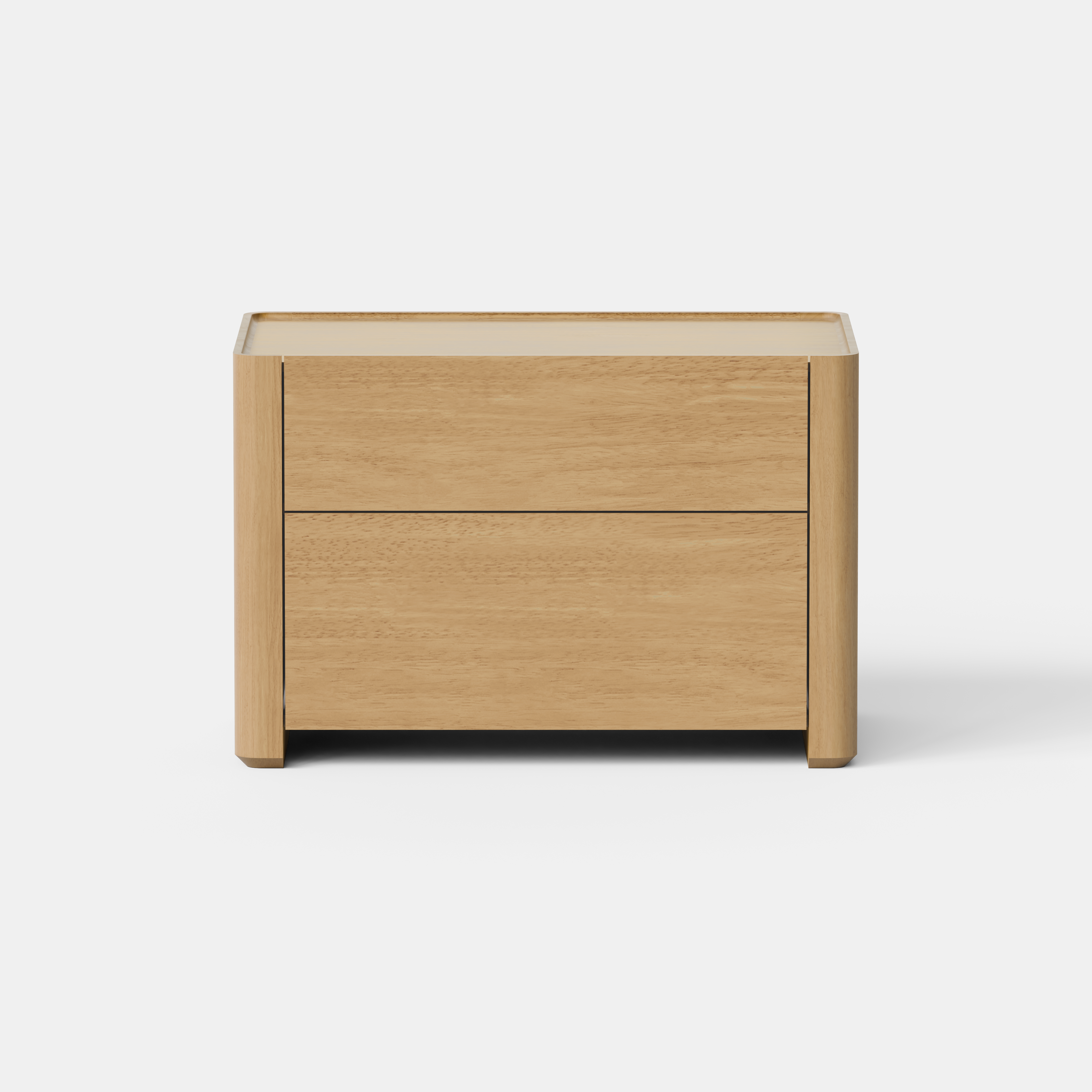 Oak / Individual / 2 Drawer
