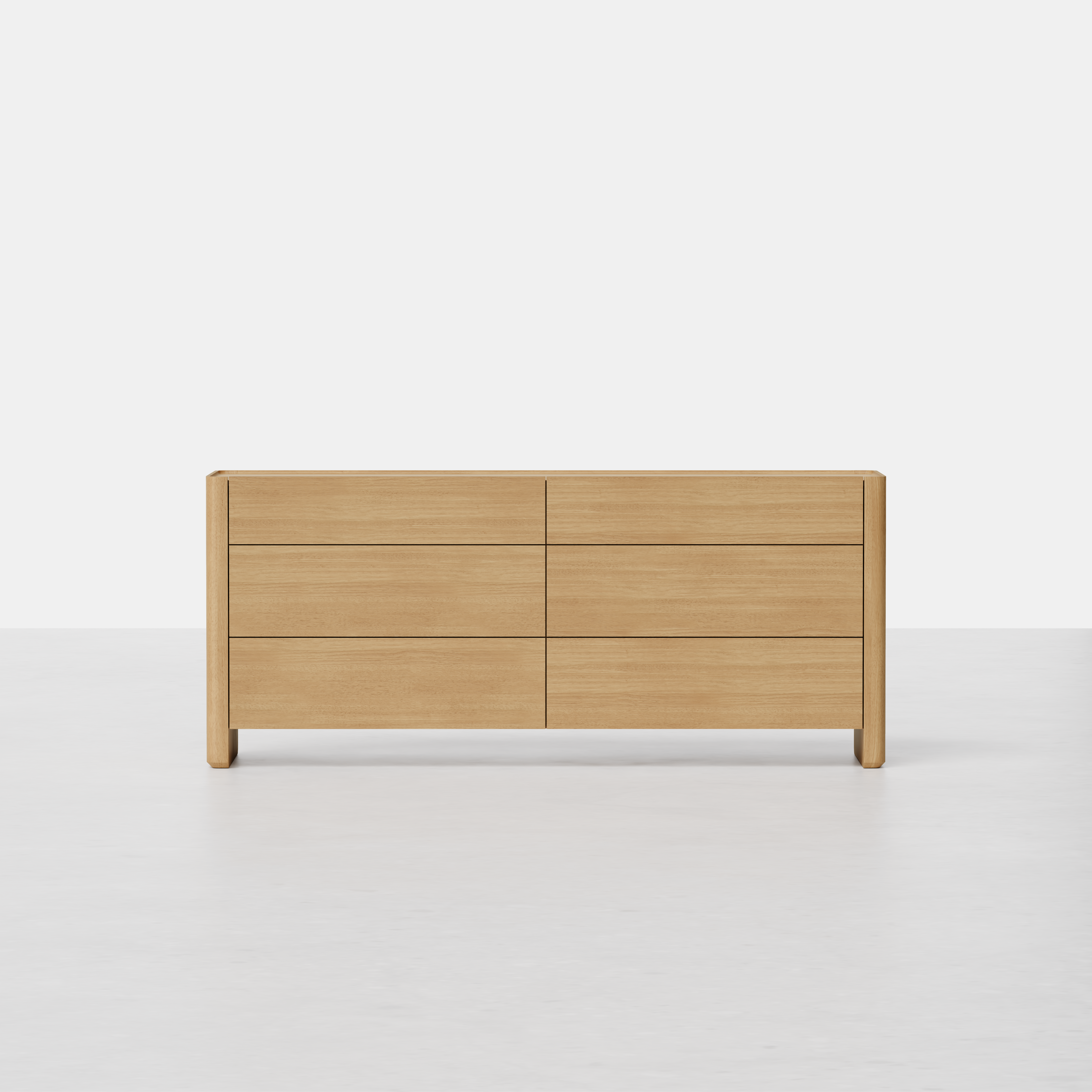 Oak / 6-Drawer