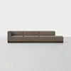 Essential Island Sofa - 3 Piece Right Arm Island / Mocha / Espresso - 1