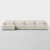 Signature Storage Sectional (4 Seat / Ivory) - Front