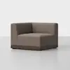 Essential Sectional Module (Corner / Mocha / Espresso) - Angled
