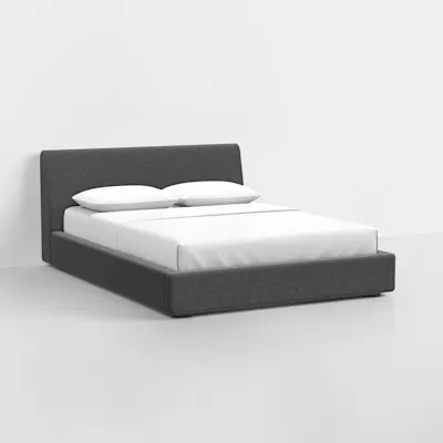 King / Heathered Charcoal / Headboard