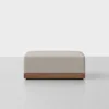 Essential Sectional Module (Ottoman / Natural / Walnut)