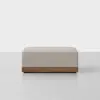 Essential Sectional Module (Ottoman / Natural / Walnut)
