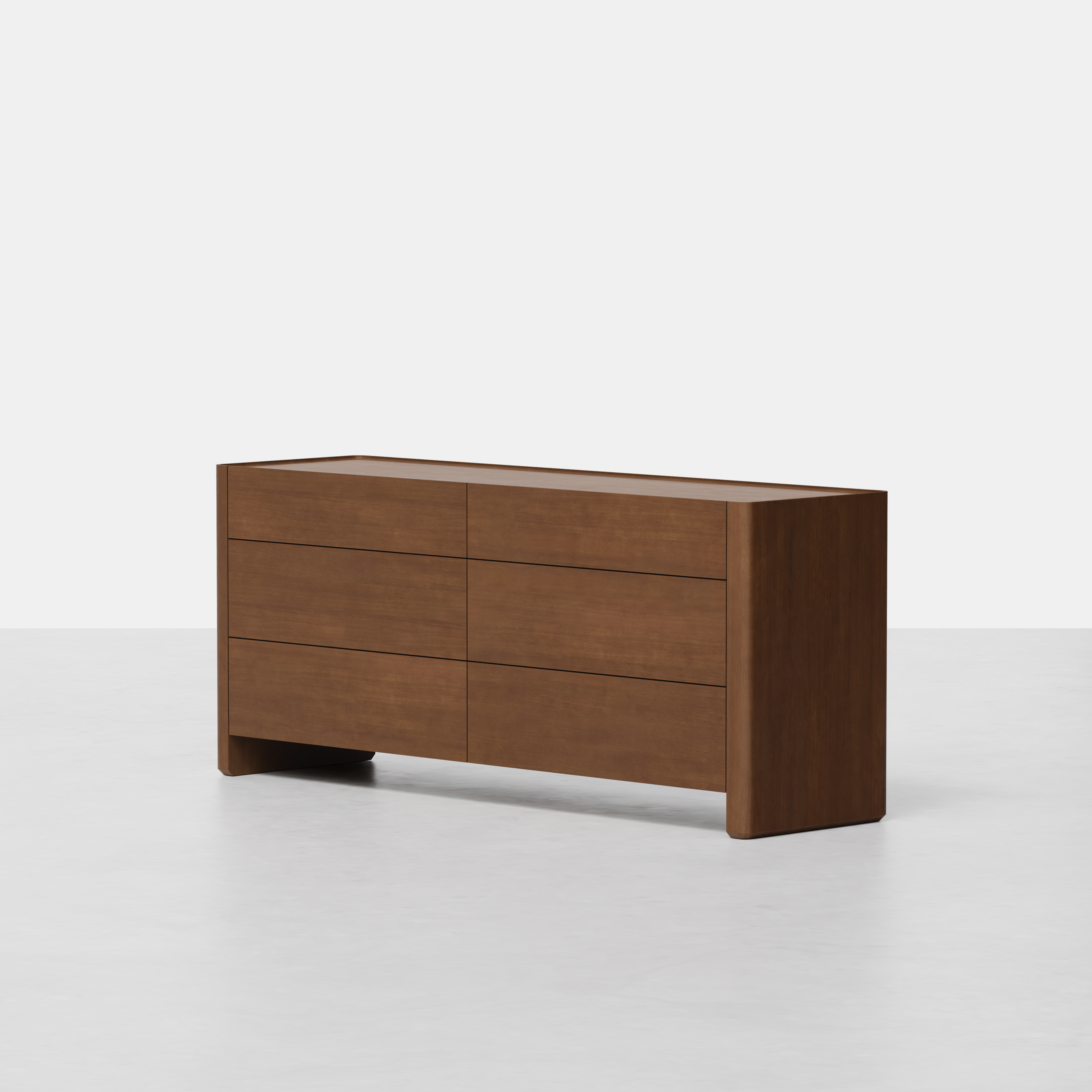 Walnut / 6-Drawer