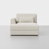 Signature Sectional Modules - Left Arm Chaise / Ivory - 1